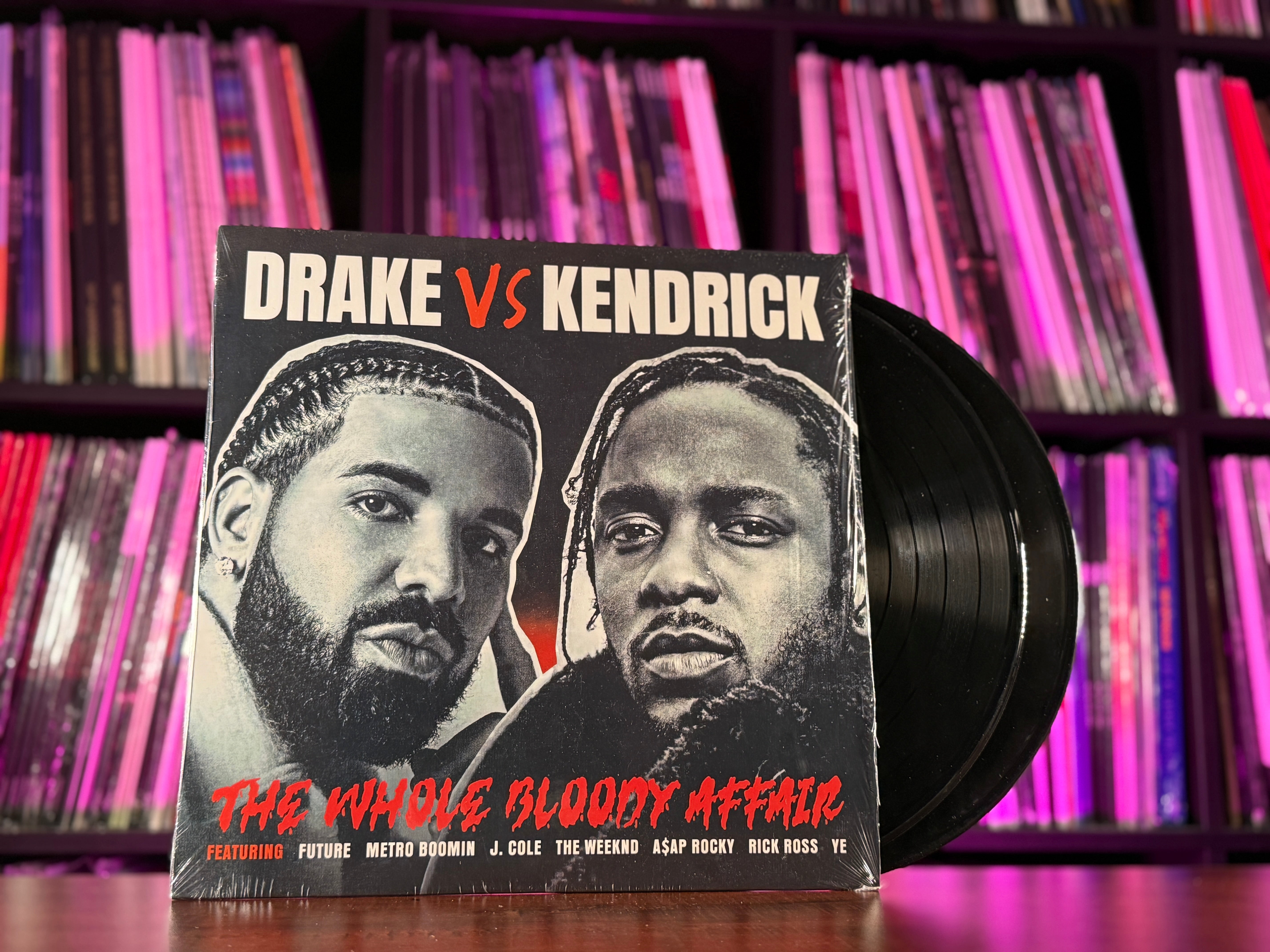 洋楽 DRAKE VS KENDEICK WHOLE BLOODY AFFAIR Drake v Kendrick: The Whole Bloody Affair Complete (2LP) – Rollin