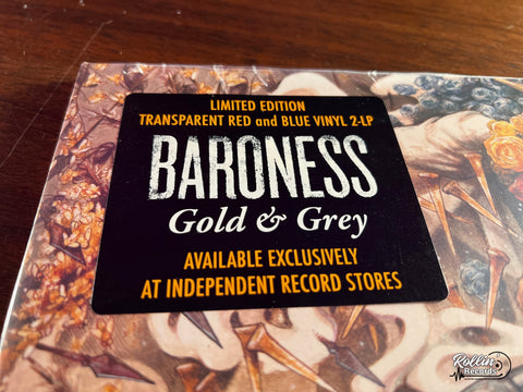 Baroness - Gold & Grey (Red & Blue Vinyl)