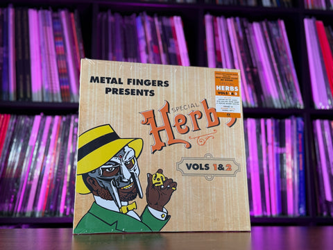 MF DOOM 'Metal Fingers Presents: Special Herbs Vol. 1&2 (Mustard Yellow Vinyl)