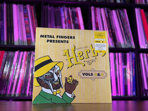 MF DOOM 'Metal Fingers Presents: Special Herbs Vol. 3&4 (Lemon Yellow Vinyl)