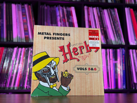 MF DOOM 'Metal Fingers Presents: Special Herbs Vol. 5&6 (Apple Red Vinyl)