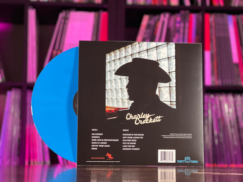 Charley Crockett - $10 Cowboy (Indie Exclusive Blue Vinyl)