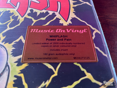 Whiplash - Power & Pain (Silver Vinyl