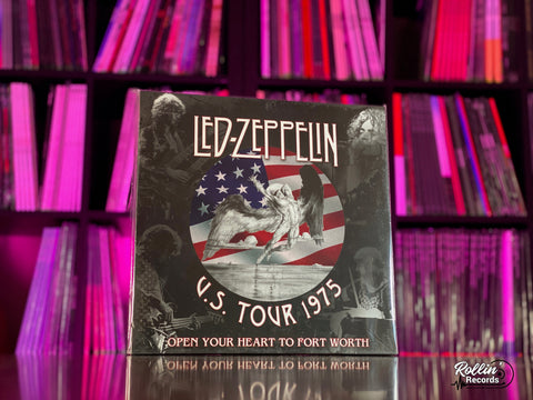 Led Zeppelin - US Tour 1975: Open Your Heart To Fort Worth, TX