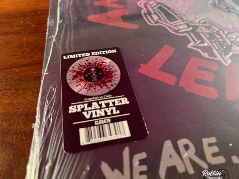 The Anti-Nowhere League - We Are The League (Silver/Red Splatter Vinyl)