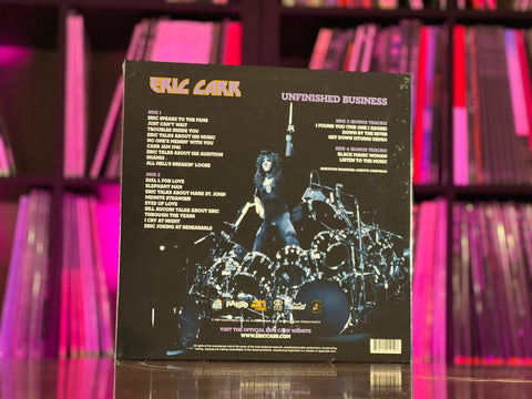 Eric Carr - Unfinished Business: The Deluxe Edition Boxset (RSD24 Color Vinyl)