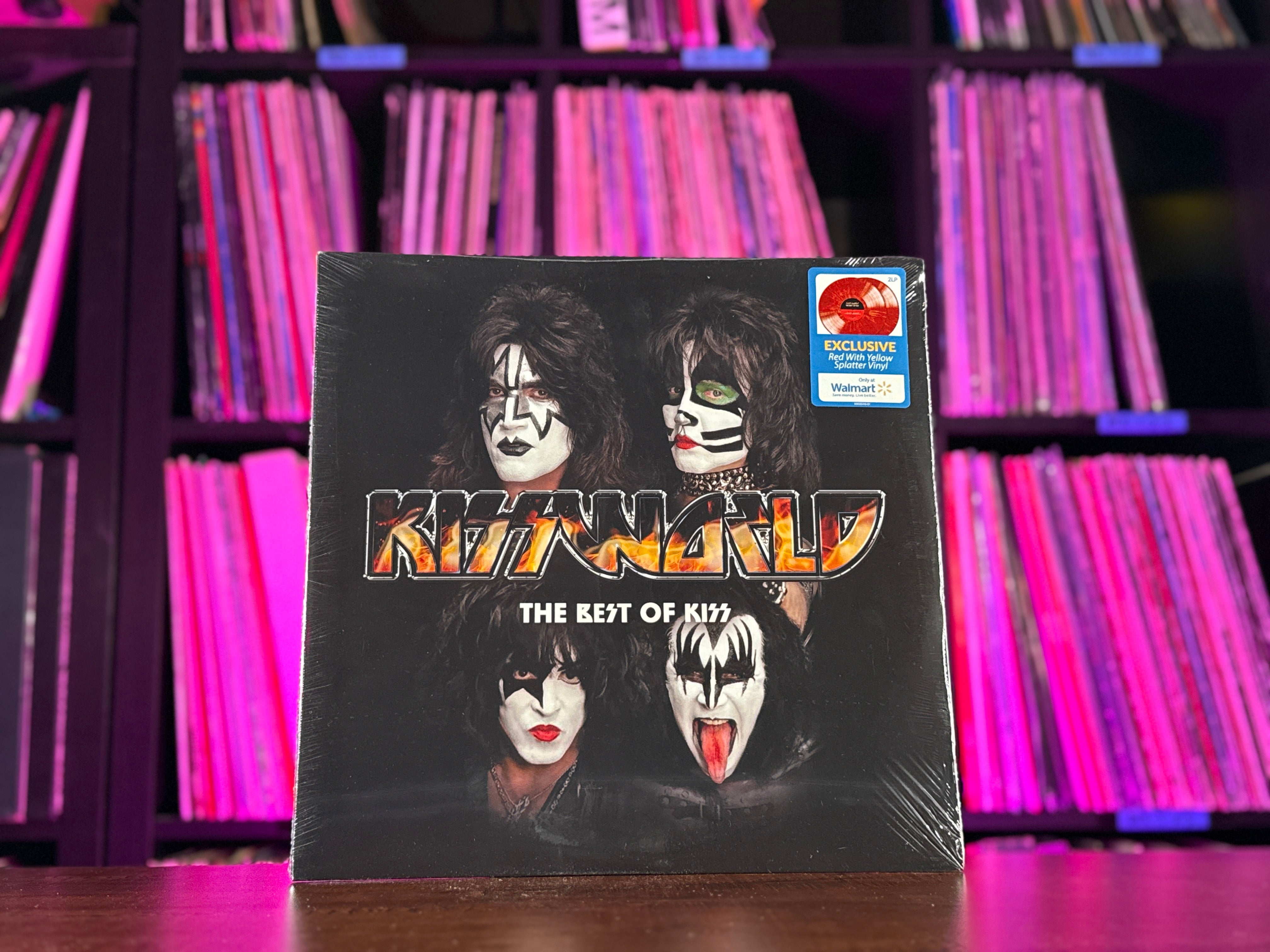 Kiss - Kisswold: The Best of Kiss (Red & Yellow Splatter – Rollin