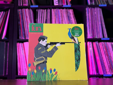 Fun. - Aim And Ignite (Clear w/Opaque Yellow & Neon Green Twist Vinyl)