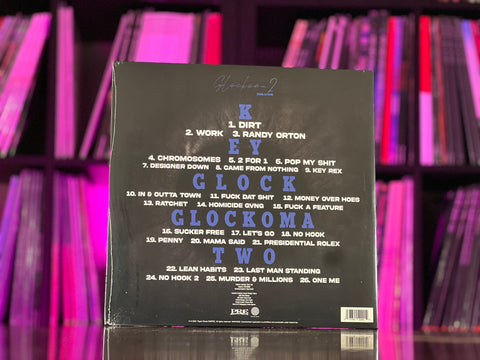 Key Glock - Glockoma 2 (Deluxe Blue Splatter Vinyl)