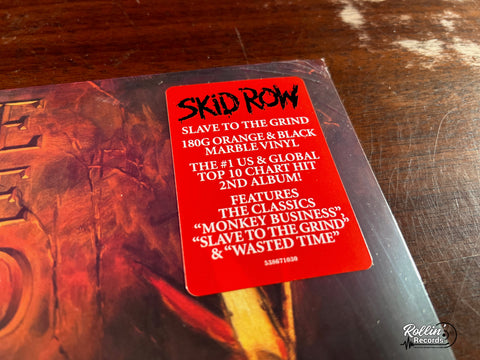 Skid Row - Slave To the Grind (Orange Marbled Vinyl)