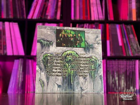 Municipal Waste - Slime and Punishment (Gray & Mint Swirl W/ Black Splatter)