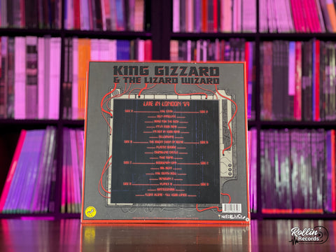 King Gizzard and the Lizard Wizard - Live in London '19 (Reddish Silver & Oxblood Galaxy Vinyl)