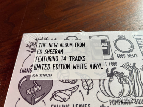 Ed Sheeran - Autumn Variations (White Vinyl)