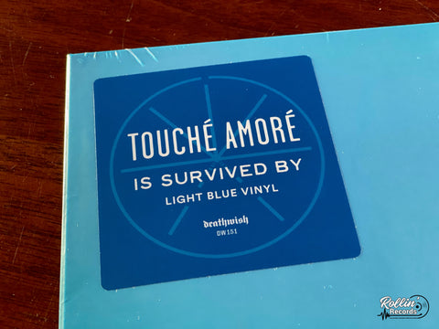 Touche Amore - Is Survived By (Blue Vinyl)