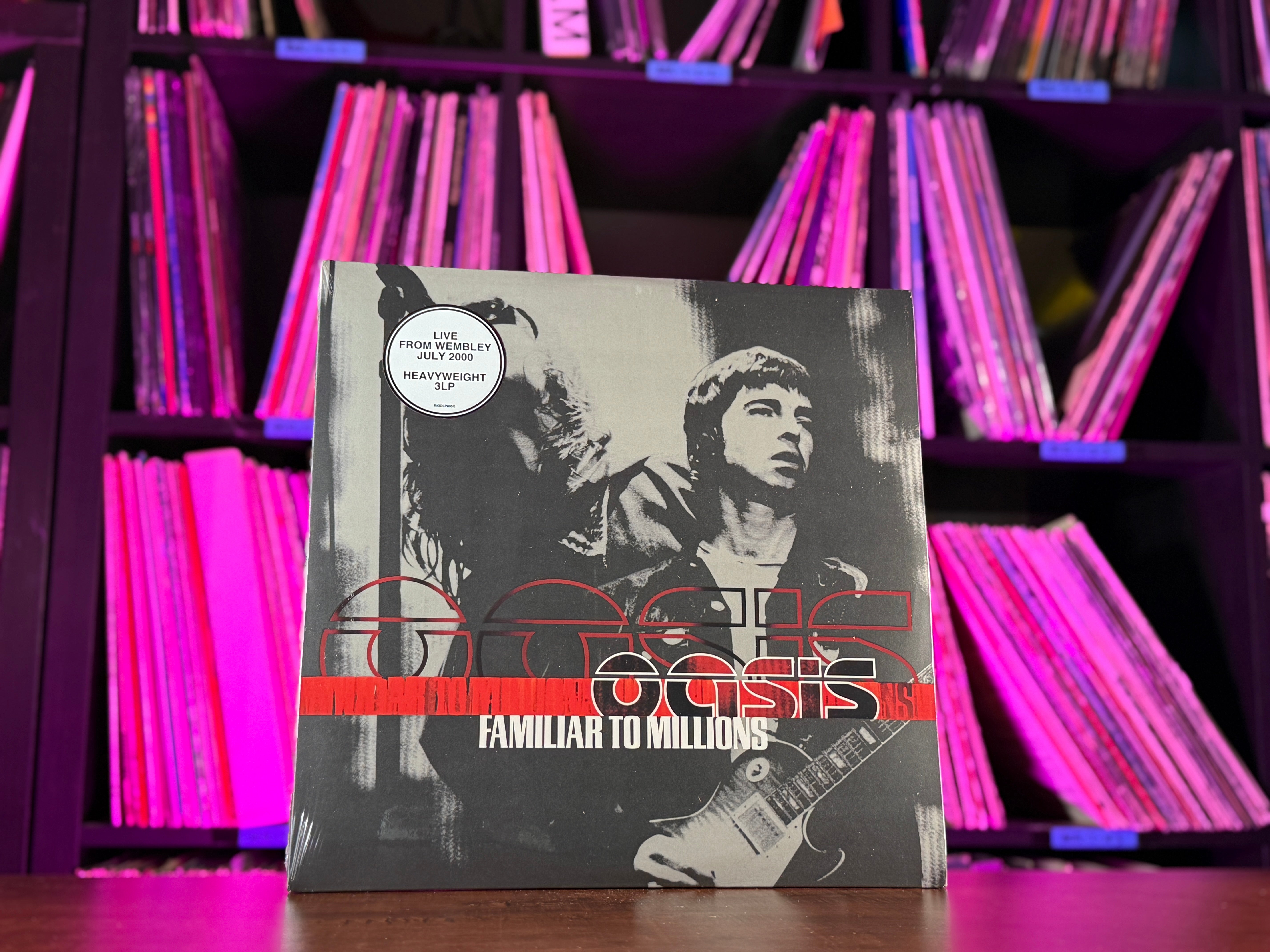 Oasis - Familiar To Millions – Rollin' Records