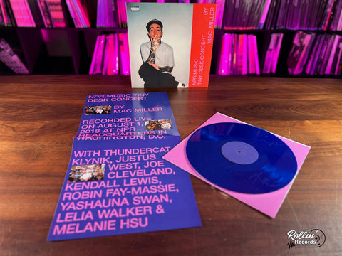 Mac Miller - NPR Music Tiny Desk Concert (Blue Vinyl) – Rollin' Records