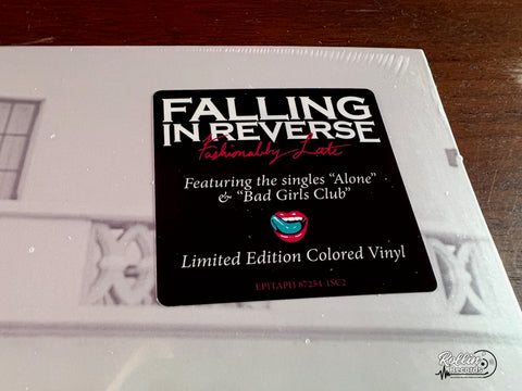 Falling In Reverse - Fashionably Late (Clear Pink Vinyl)