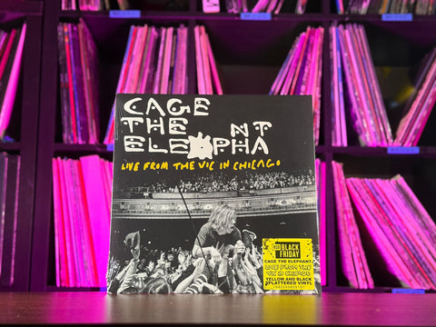 Cage The Elephant - Live From The Vic In Chicago (RSDBF25 Vibrant Yellow & Black Splatter Vinyl) (LIMIT OF 1)