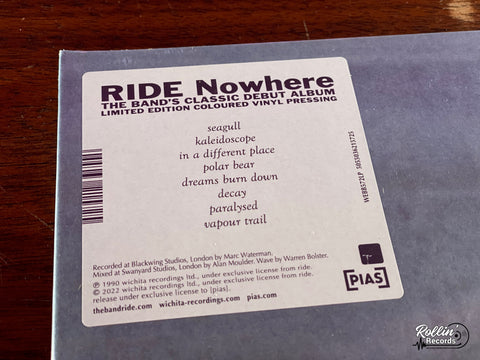 Ride - Nowhere (Blue Vinyl)