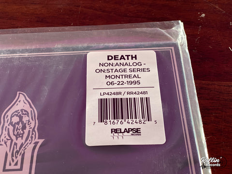 Death - Montreal 06-22-1995 (On:stage Series)