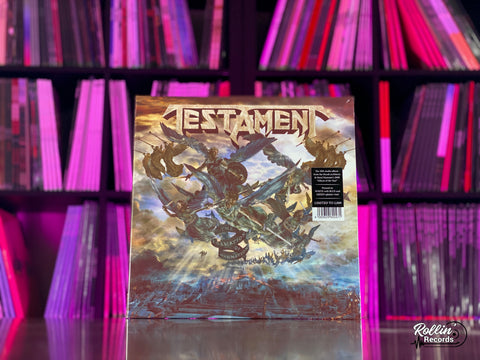 Testament - The Formation of Damnation (White w/ Blue & Green Splatter Vinyl)