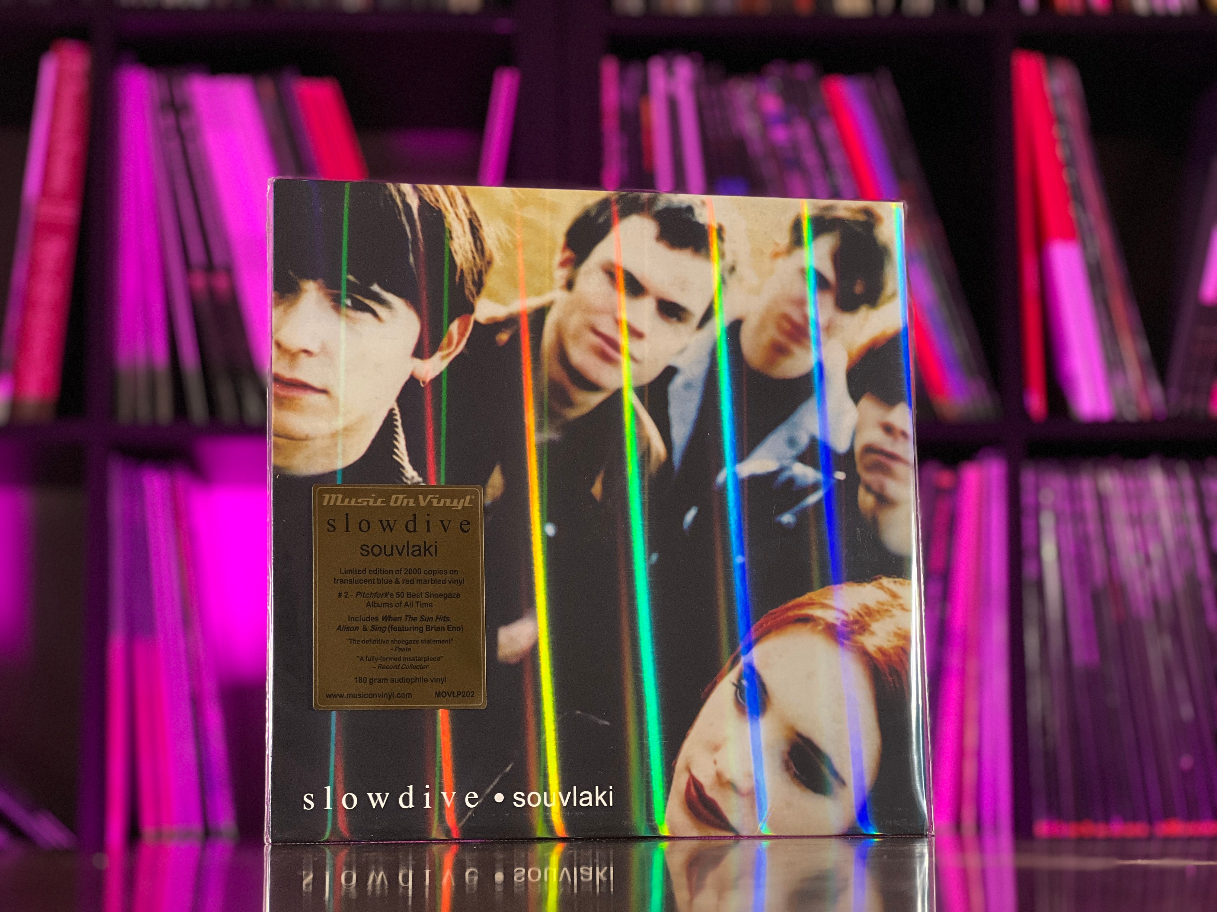Slowdive - Souvlaki (Translucent Blue & Red Marbled Vinyl