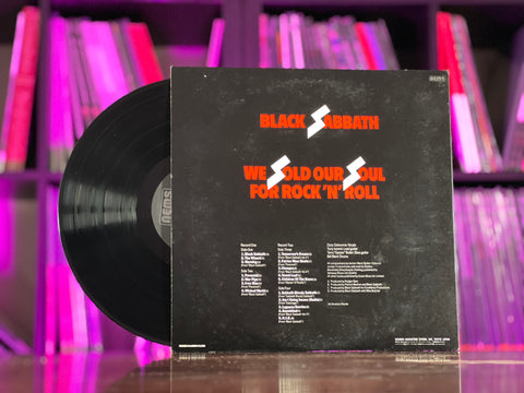 Black Sabbath - We Sold Our Soul For Rock N’ Roll SP32-5017 Japan Obi