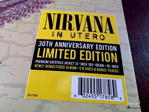 Nirvana - In Utero (30th Anniversary Edition w/ Bonus 10")