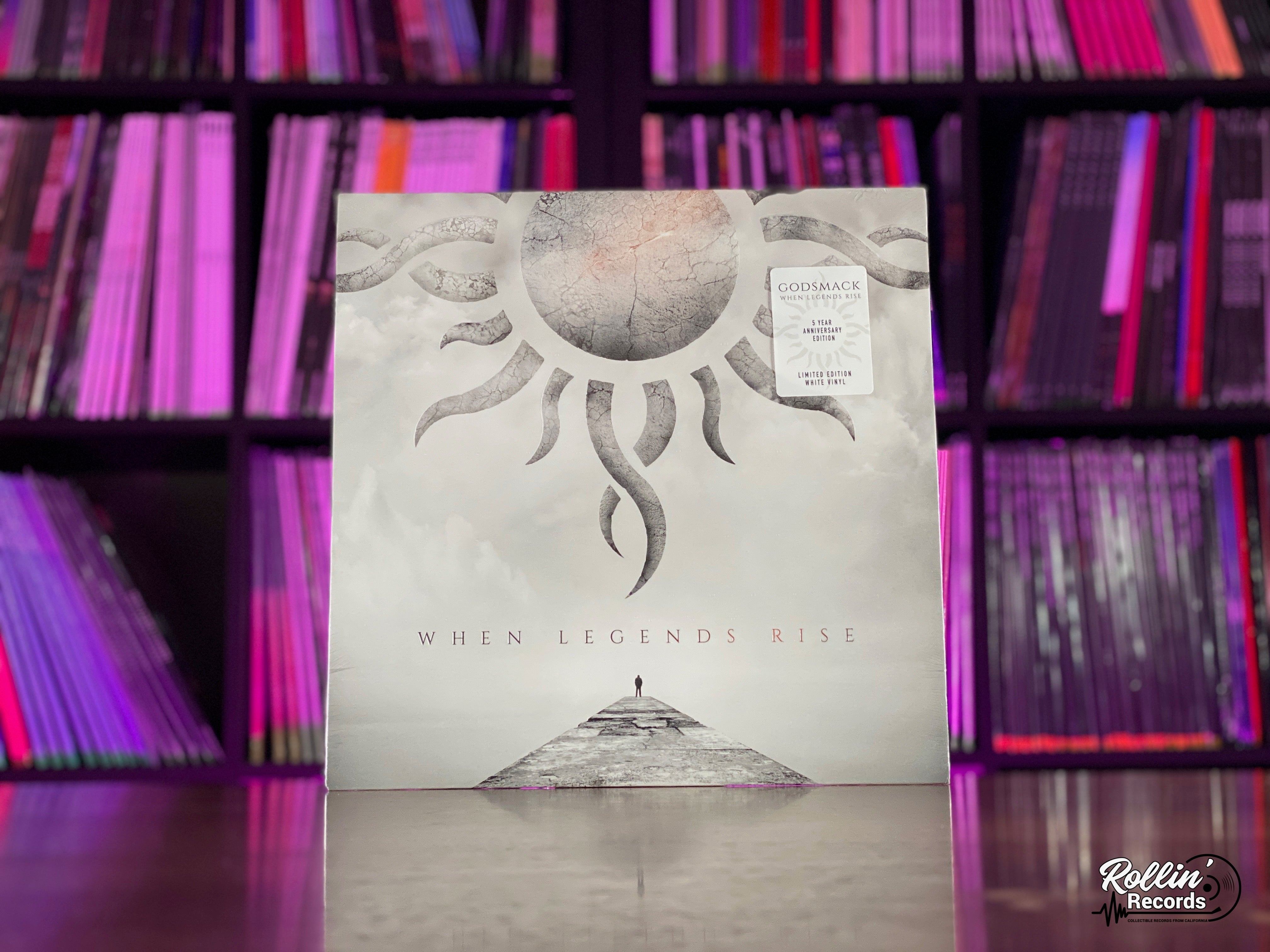 Godsmack- When Legends Rise (White Vinyl) – Rollin' Records
