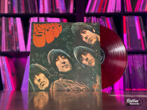 The Beatles - Rubber Soul OP-8156 Japan Red Vinyl