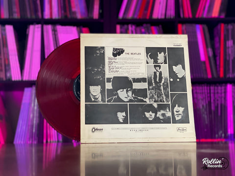 The Beatles - Rubber Soul OP-8156 Japan Red Vinyl
