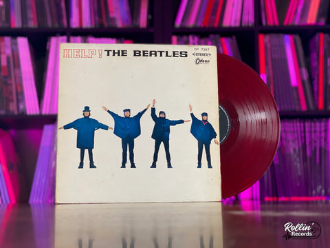 The Beatles - Help! OP-7387 Japan Red Vinyl