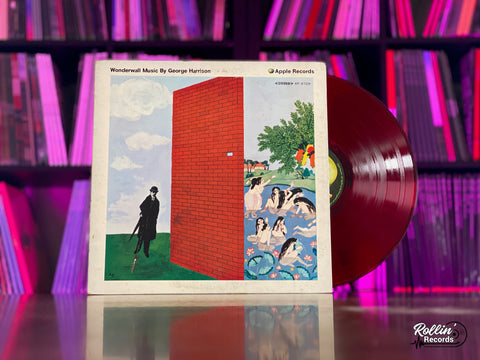 George Harrison - Wonderwall Music AP-9729 Japan Red Vinyl