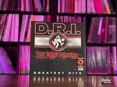 D.R.I. - Greatest Hits (Red & Silver Splatter Vinyl)