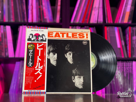 The Beatles - Meet The Beatles EAS-70100 Japan OBI