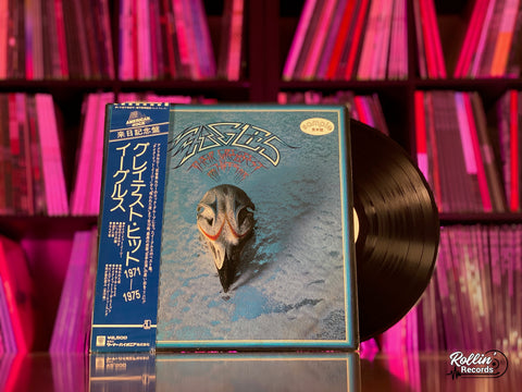 Eagles - Their Greatest Hits 1971-1975 P-10150Y Japan OBI Promo