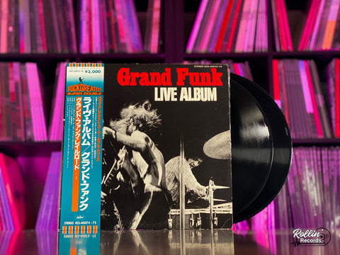 Grand Funk - Live Album ECS-4007475 Japan OBI