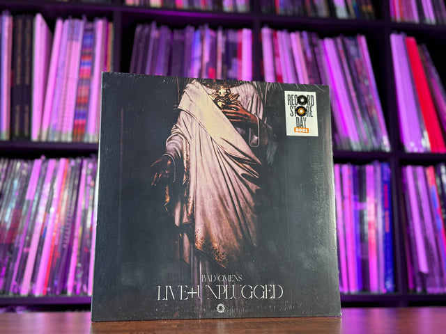 Bad Omens - Live + Unplugged (2021 RSD Clear w/Black & Neon Magenta Vi ...