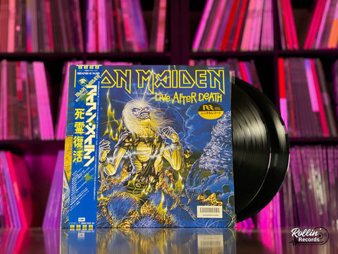 Iron Maiden - Live After Death EMS-67180-81 Japan OBI