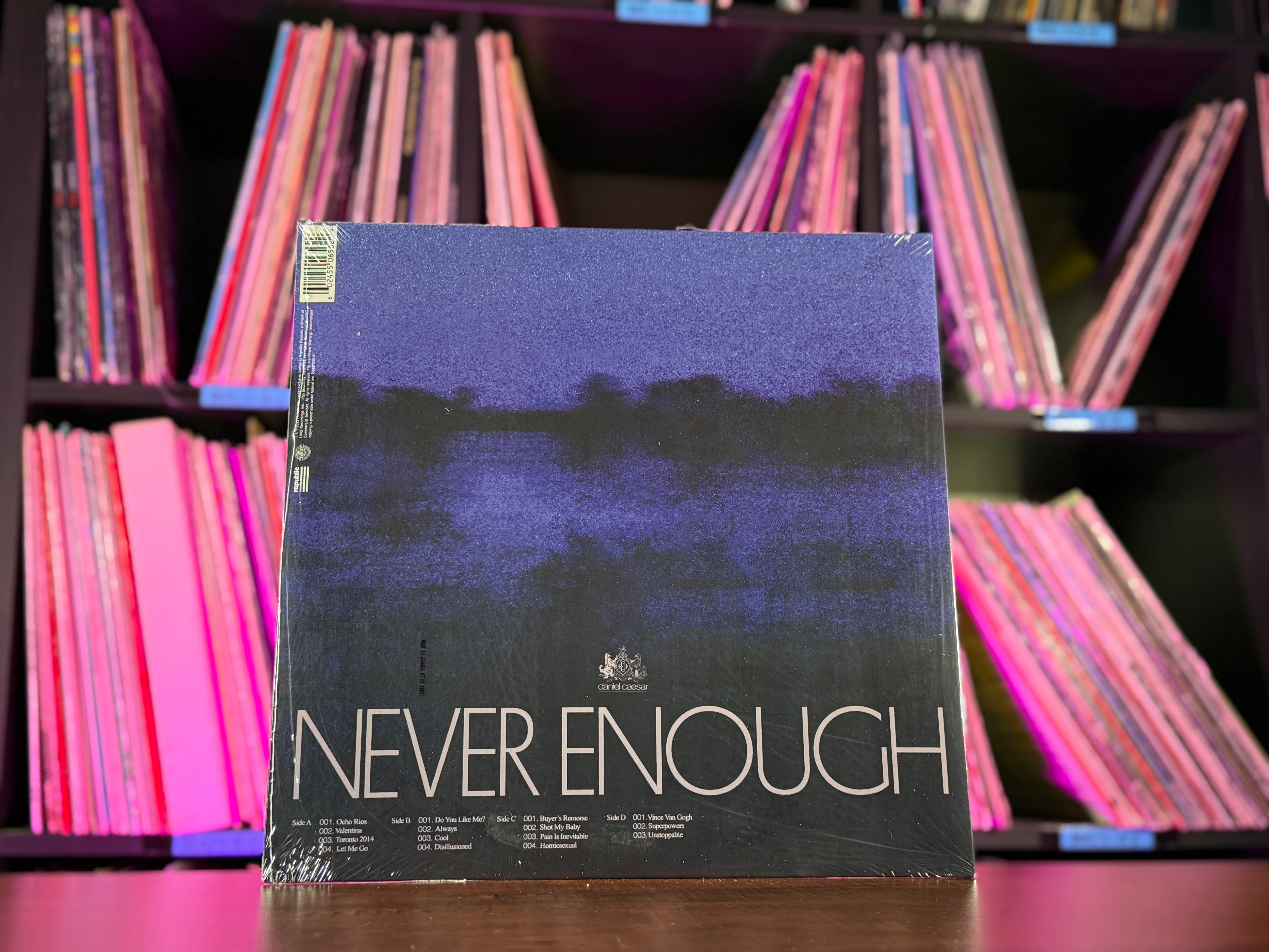 Daniel Caesar - Never Enough (Orange Vinyl) – Rollin' Records