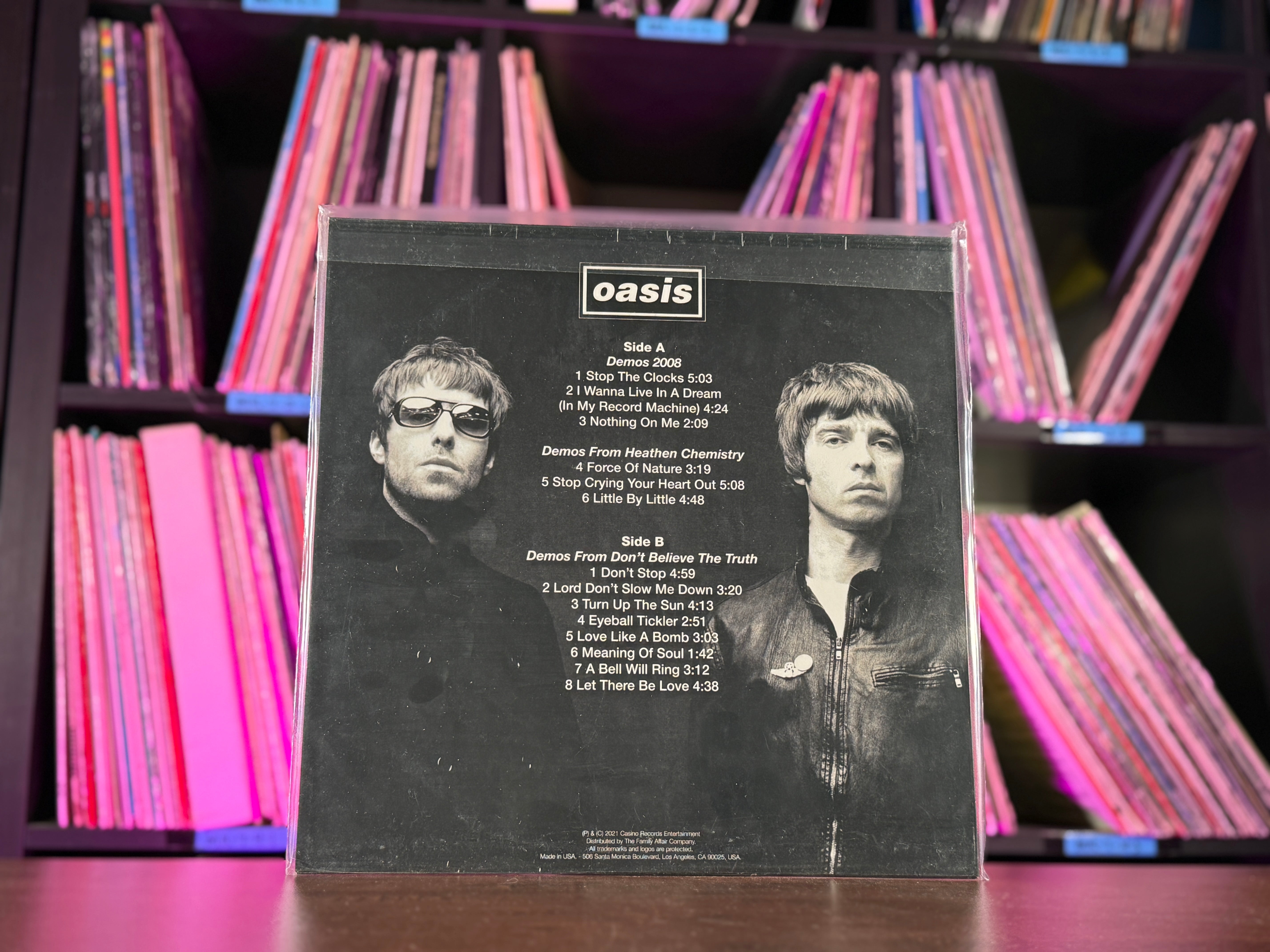 Oasis - Dreams In A Record Machine - Demos From 21st Century