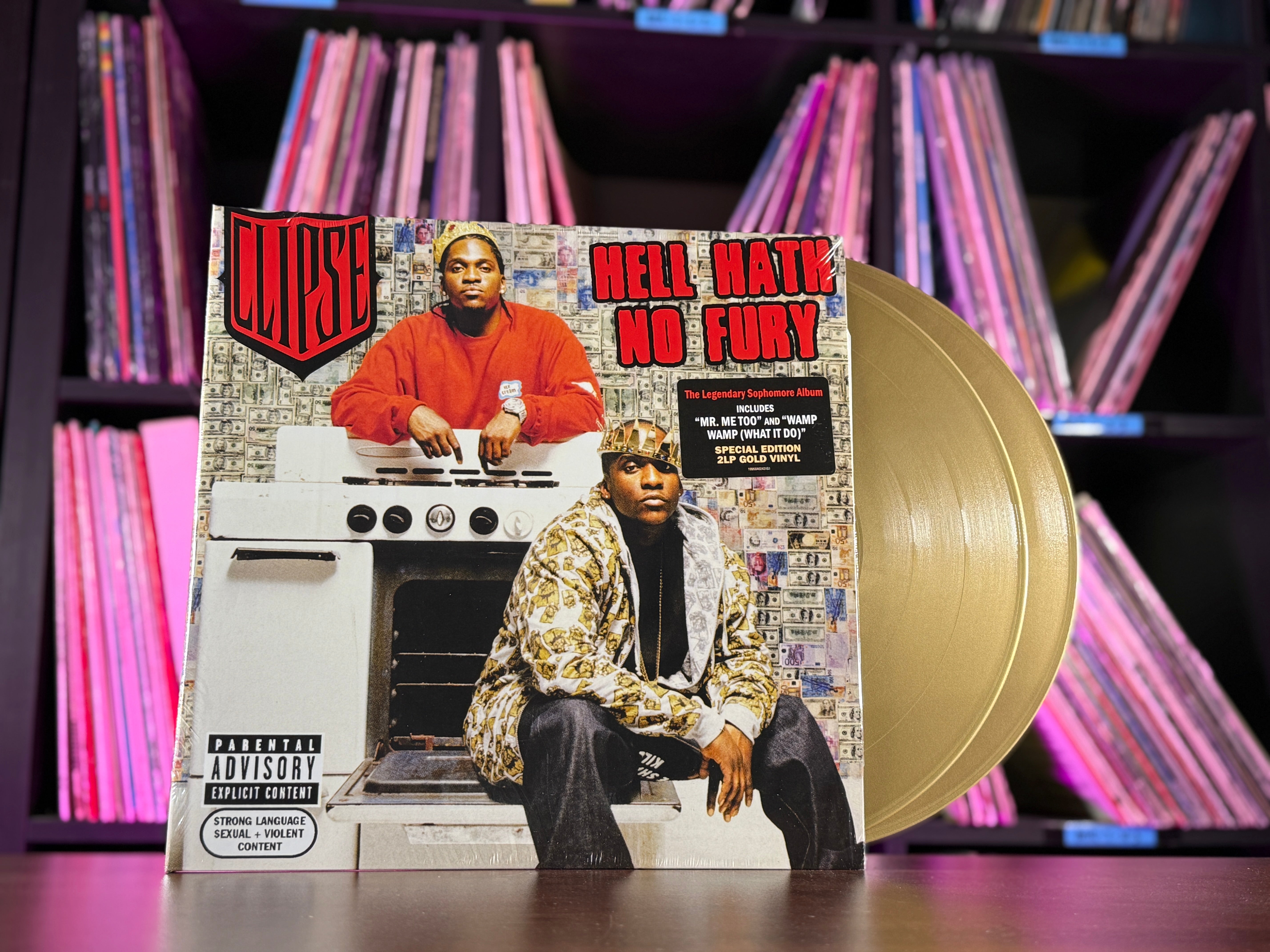 Clipse - Hell Hath No Fury (Gold Vinyl) – Rollin' Records