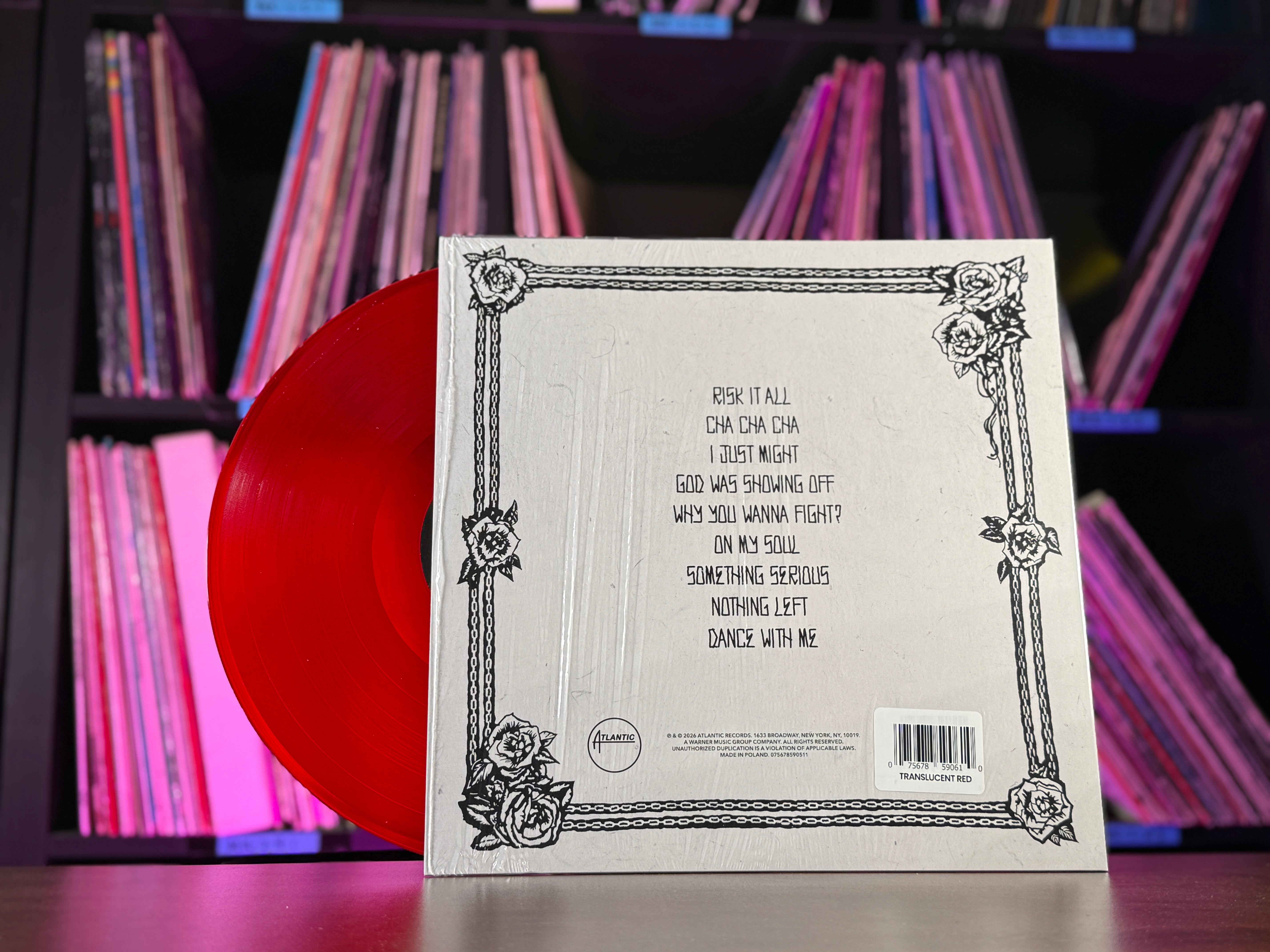 Bruno Mars - The Romantic (Indie Exclusive Translucent Red Vinyl