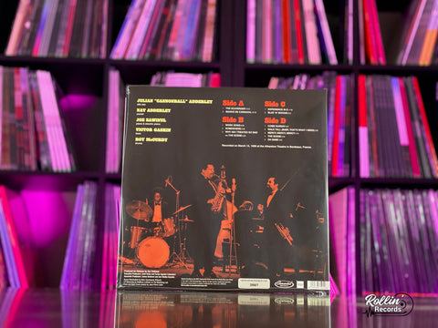Cannonball Adderly - Burnin' In Bordeaux: Live In France 1969 (RSD24 Color Vinyl) (LIMIT OF 1)