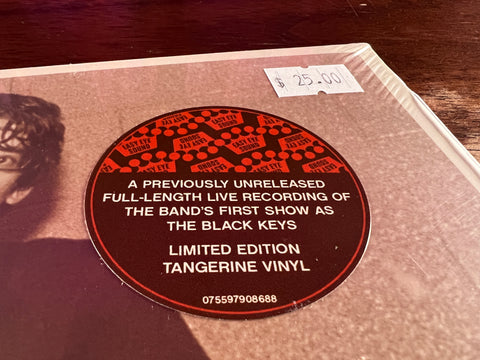 The Black Keys - Live at Beachland Tavern March 31, 2002 (RSD 2023 Orange Vinyl)