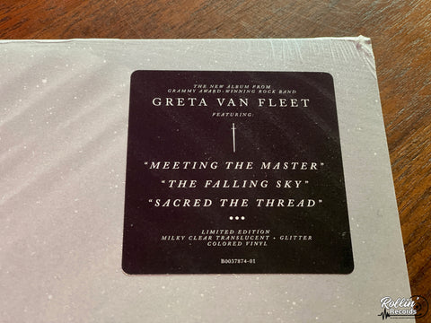 Greta Van Fleet - Starcatcher (Milky Clear Glitter Vinyl)