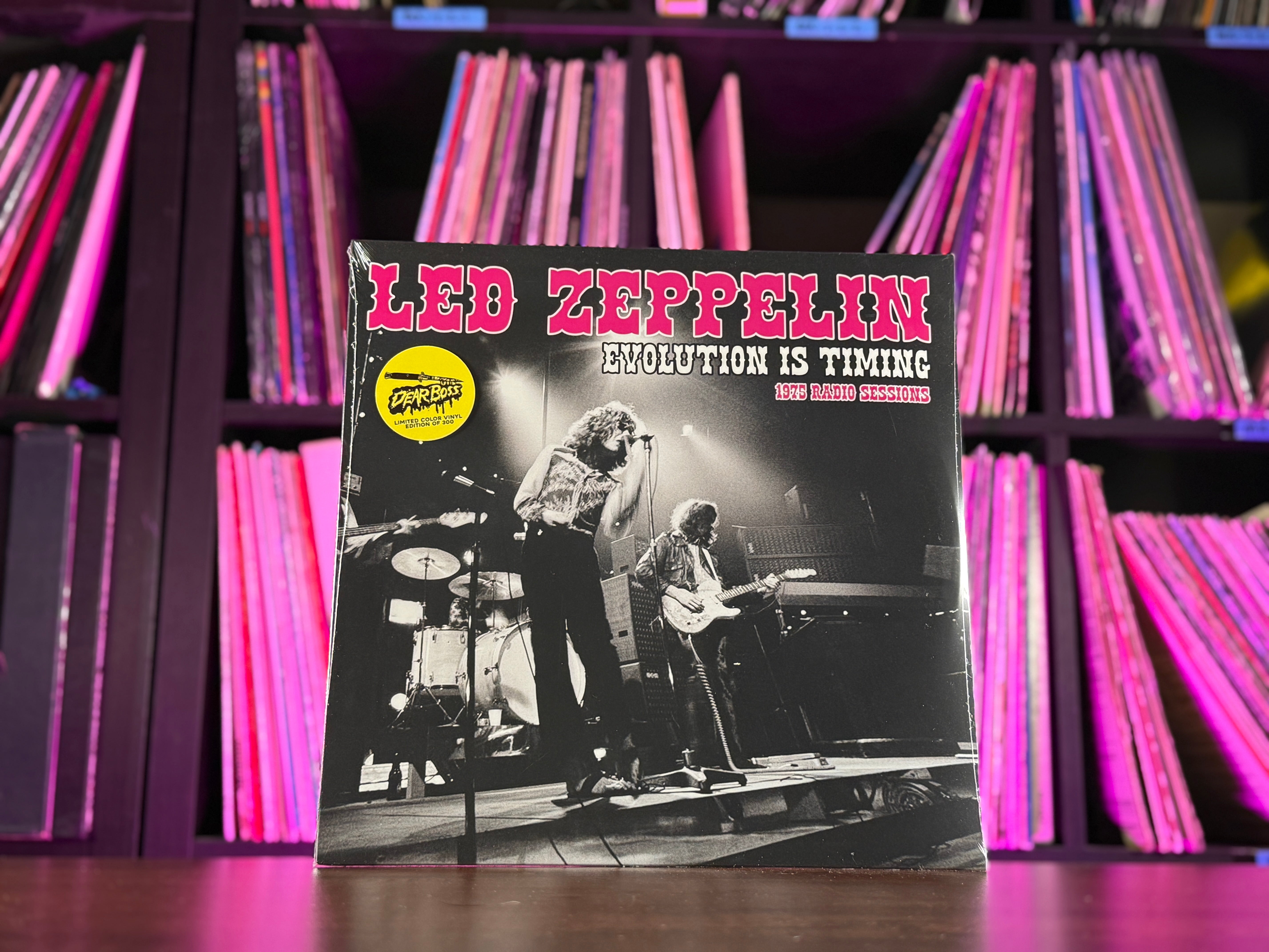 洋楽 Led Zeppelin Evolution Is Timing LED ZEPPELIN Evolution Is Timing 1975 2xLP Limited Edition Of 300