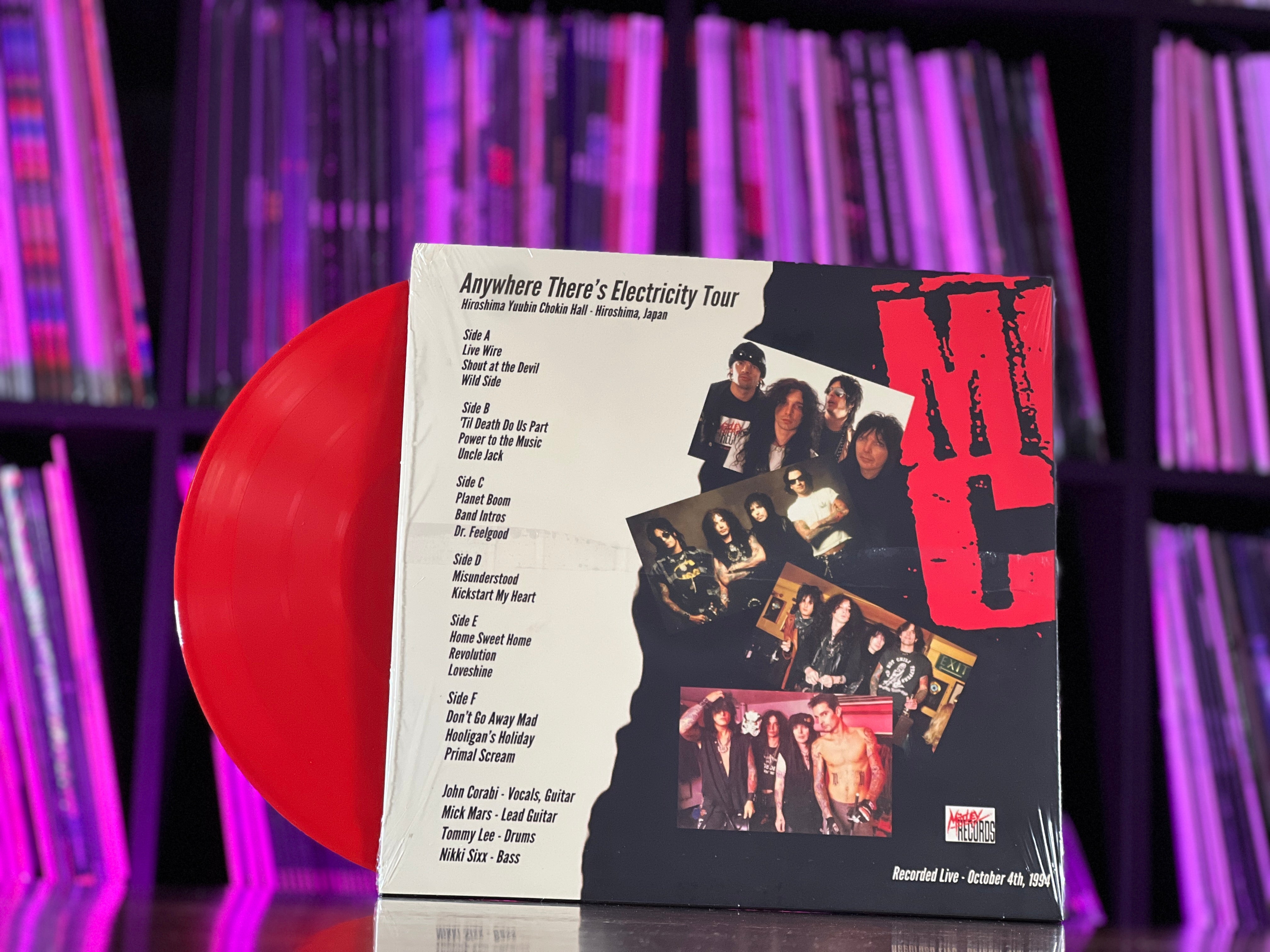 Mötley Crüe - Hiroshima 1994 Da Master (Colored Vinyl) – Rollin