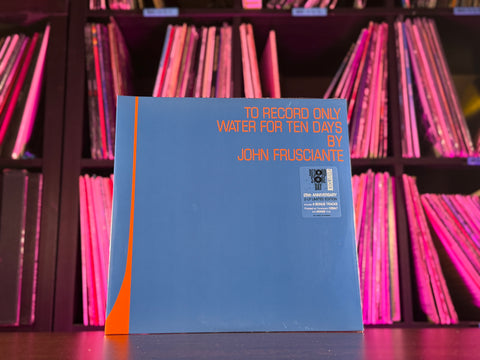 John Frusciante - To Only Record Water for Ten Days (RSD Exclusive Orange/ Blue Vinyl) (RSD26)(LIMIT OF 1)