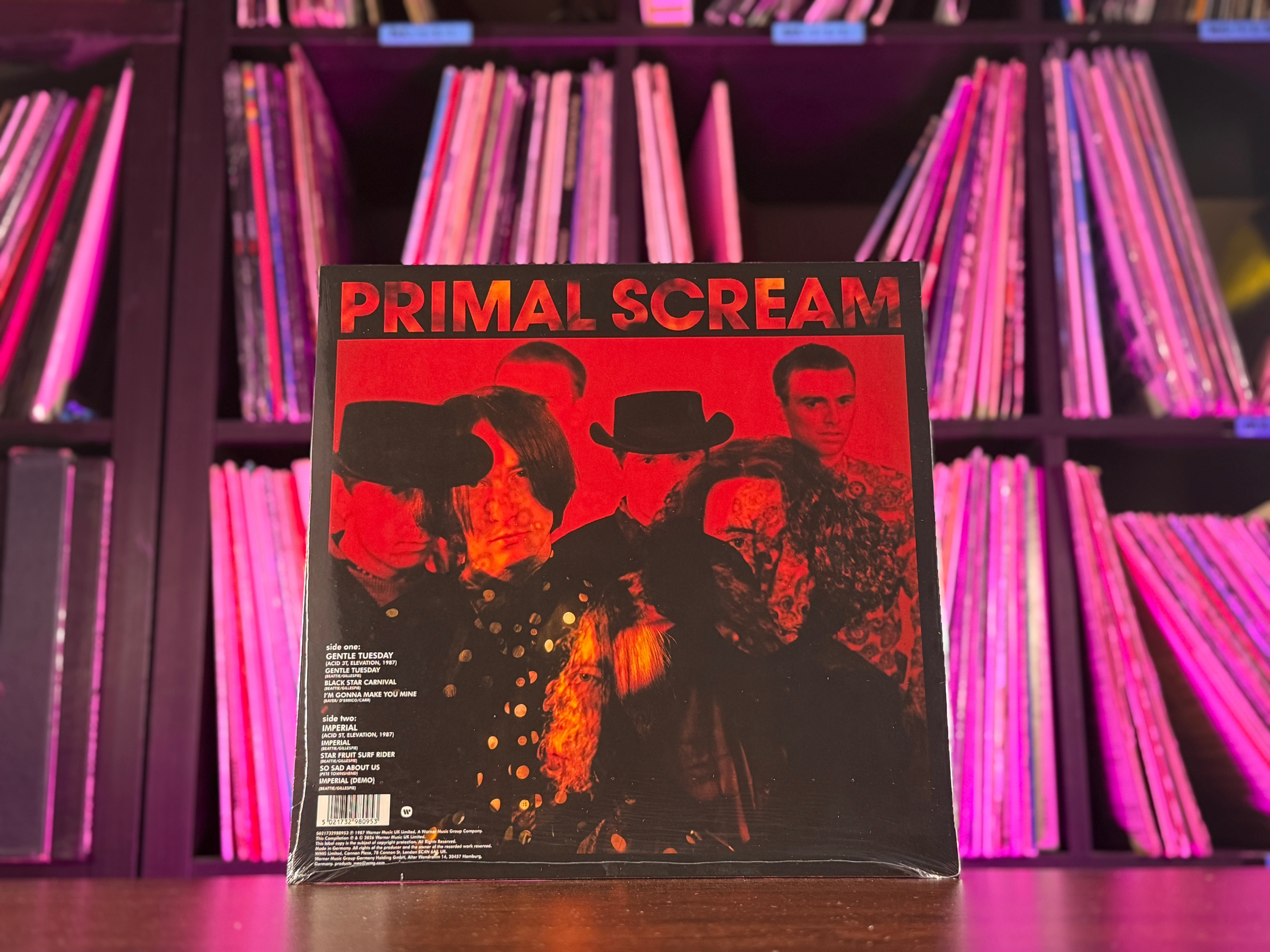 LP　PRIMAL SCREAM Primal Scream - Gentle Tuesday / Imperial: The 1987 on 12
